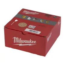 Бумага шлифовальная HP MILWAUKEE диаметр 150мм/6 HL, зерно 180, (50шт) в магазине TVOE