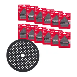 Сітка шліфувальна PG Mesh HL MILWAUKEE, 67х92мм, зерно 180, (13шт) (для M12 FDSS) (заміна на 4932501320) №2