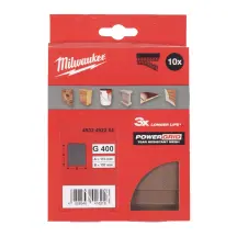 Сетка шлифовальная PG Mesh HL MILWAUKEE, 115х107мм, зерно 400, (10шт) купить в Украине