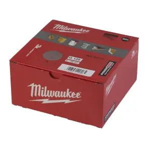 Сітка шліфувальна PG Mesh HL MILWAUKEE, діаметр 150мм, зерно 120, (50шт) №1