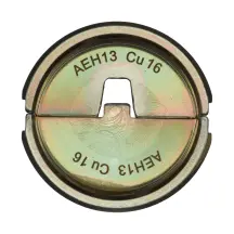 Матриця обтискна для кабелів та конекторів MILWAUKEE, AEH13 Cu 16 купити в Україні