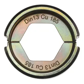 Матриця обтискна для кабелів та конекторів MILWAUKEE, DIN13 Cu 185 №1