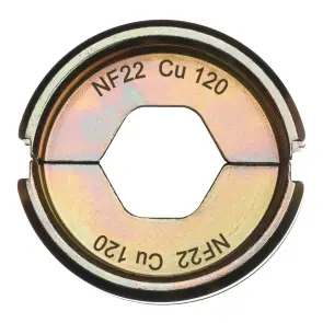 Матриця обтискна для кабелів та конекторів MILWAUKEE, NF22 Cu 120 №1
