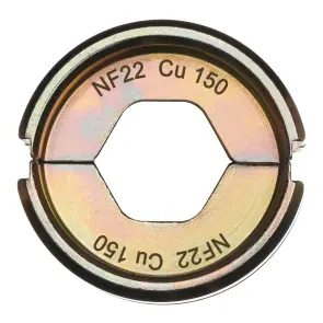 Матриця обтискна для кабелів та конекторів MILWAUKEE, NF22 Cu 150 №1