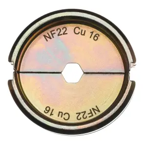 Матриця обтискна для кабелів та конекторів MILWAUKEE, NF22 Cu 16 №1