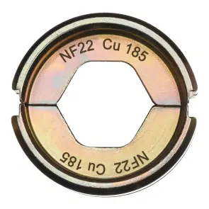 Матриця обтискна для кабелів та конекторів MILWAUKEE, NF22 Cu 185 №1