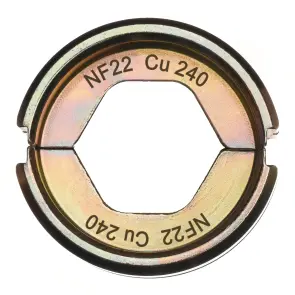 Матриця обтискна для кабелів та конекторів MILWAUKEE, NF22 Cu 240 №1