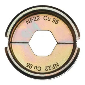 Матриця обтискна для кабелів та конекторів MILWAUKEE, NF22 Cu 95 №1