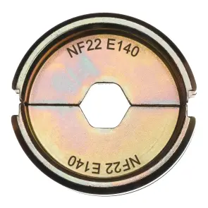 Матриця обтискна для кабелів та конекторів MILWAUKEE, NF22 E140 №1
