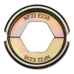 Матриця обтискна для кабелів та конекторів MILWAUKEE, NF22 E235 №1