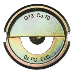Матриця обтискна для кабелів та конекторів MILWAUKEE, Q13 Cu 70 №1