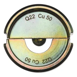 Матриця обтискна для кабелів та конекторів MILWAUKEE, Q22 CU 50 №1