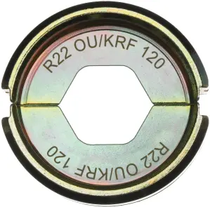 Матриця обтискна для кабелів та конекторів MILWAUKEE, R22 OU/KRF 120 №1