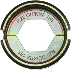 Матриця обтискна для кабелів та конекторів MILWAUKEE, R22 OU/KRF 185 №1