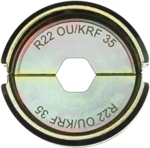 Матриця обтискна для кабелів та конекторів MILWAUKEE, R22 OU/KRF 35