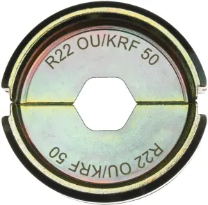 Матриця обтискна для кабелів та конекторів MILWAUKEE, R22 OU/KRF 50 №1