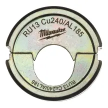 Матриця обтискна для кабелів та конекторів MILWAUKEE, RU13 Cu240/AL185 купити в Україні