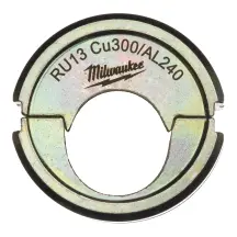 Обжимающая матрица для кабелей и коннекторов MILWAUKEE, RU13 Cu300/AL240 в магазине TVOE