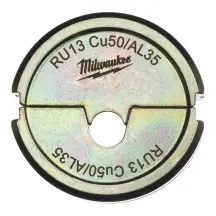 Матриця обтискна для кабелів та конекторів MILWAUKEE, RU13 Cu50/AL35 купити в Києві