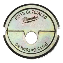 Обжимающая матрица для кабелей и коннекторов MILWAUKEE, RU13 Cu70/AL50 купить в Украине