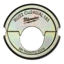 Матриця обтискна для кабелів та конекторів MILWAUKEE, RU22 CU/Al 185 в магазині TVOE