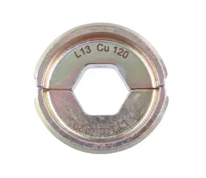 Матрица обжимная для кабелей и коннекторов MILWAUKEE, L13 Cu 120 №1