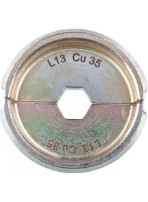 Матрица обжимная для кабелей и коннекторов MILWAUKEE, L13 Cu 35 №1