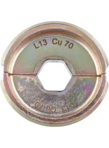 Матрица обжимная для кабелей и коннекторов MILWAUKEE, L13 Cu 70 №1