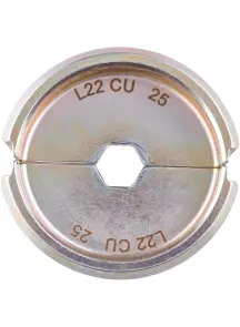 Матриця обтискна для кабелів та конекторів MILWAUKEE, L22 Cu 25 №1