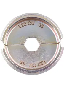 Матриця обтискна для кабелів та конекторів MILWAUKEE, L22 Cu 35 №1
