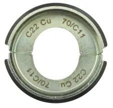 Матриця обтискна для кабелів та конекторів MILWAUKEE, C22 Cu70/C11 в магазині TVOE
