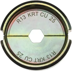 Матриця обтискна для кабелів та конекторів MILWAUKEE, R13 KRT Cu 25 №1