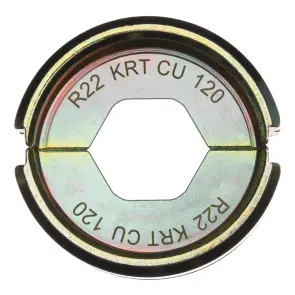 Матриця обтискна для кабелів та конекторів MILWAUKEE, R22 KRT Cu 120 №1