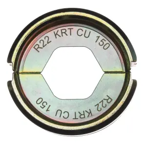 Матриця обтискна для кабелів та конекторів MILWAUKEE, R22 KRT Cu 150 №1