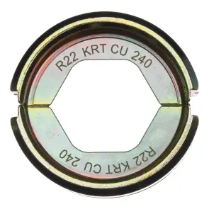Матриця обтискна для кабелів та конекторів MILWAUKEE, R22 KRT Cu 240 №1
