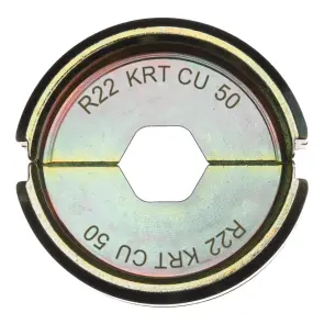 Матриця обтискна для кабелів та конекторів MILWAUKEE, R22 KRT Cu 50 №1