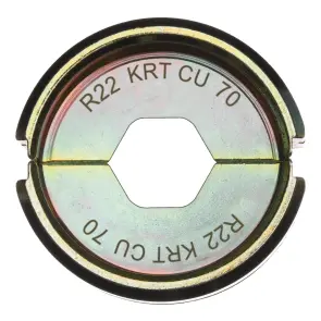 Матриця обтискна для кабелів та конекторів MILWAUKEE, R22 KRT Cu 70 №1