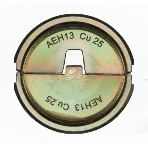Матриця обтискна для кабелів та конекторів MILWAUKEE, AEH13 Cu 25 №1