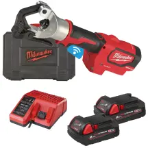Обтискач гідравлічний акумуляторний для кабелів MILWAUKEE, M18 HDCT-202C (зарядний пристрій М12-18 С, 2 акумулятори М18 В2 2Аг,