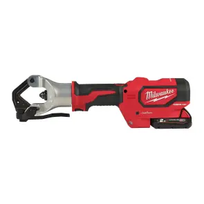 Обтискач гідравлічний акумуляторний для кабелів MILWAUKEE, M18 HDCT-202C (зарядний пристрій М12-18 С, 2 акумулятори М18 В2 2Аг, №4