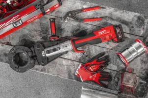 Обтискач гідравлічний акумуляторний для труб MILWAUKEE, M18 BLHPTXL-0C XL (каркас, кейс) №9