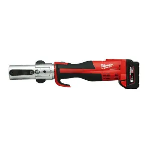 Обжим гидравлический аккумуляторный для труб MILWAUKEE, M18 BLHPTXL-502C XL (зарядное устройство M12-18 FC, 2 аккумулятора М18 В5 5 №1
