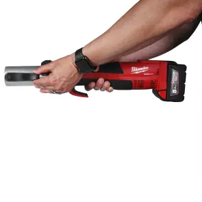 Обжим гидравлический аккумуляторный для труб MILWAUKEE, M18 BLHPTXL-502C XL (зарядное устройство M12-18 FC, 2 аккумулятора М18 В5 5 №7