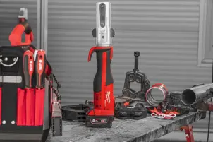 Обжим гидравлический аккумуляторный для труб MILWAUKEE, M18 BLHPTXL-502C XL (зарядное устройство M12-18 FC, 2 аккумулятора М18 В5 5 №10