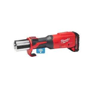 Обтискач гідравлічний акумуляторний для труб MILWAUKEE, M18 ONEBLHPT-302C (зарядний пристрій М12-18 FC, 2 акумулятори М18 НВ3 3А №3