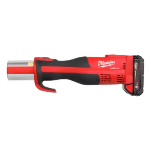 Обтискач гідравлійчний акумуляторний для труб MILWAUKEE, M18 BLHPT-202C (зарядний пристрій M12-18 C, 2 акумулятори М18 В2 2Аг, к №3