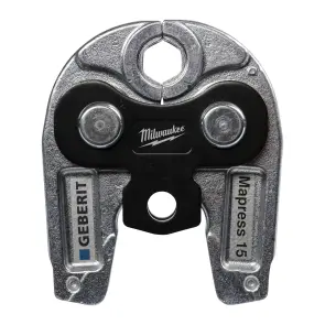 Прес-кліщі змінні для обтиску труб MILWAUKEE, MEPLA J12-G15 Geberit (M12 HPT, M12 ONEHPT) №1