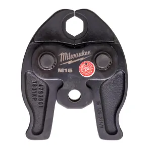 Прес-кліщі змінні для обтиску труб MILWAUKEE, J12-M15 (для M12 HPT, M12 ONEHPT) №1