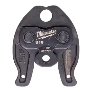 Прес-кліщі змінні для обтиску труб MILWAUKEE, J12-U18 (для M12 HPT, M12 ONEHPT) №1