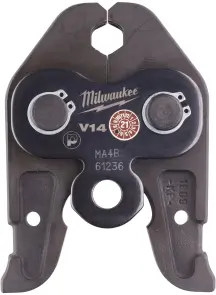 Прес-кліщі змінні для обтиску труб MILWAUKEE, J18-V14 №1